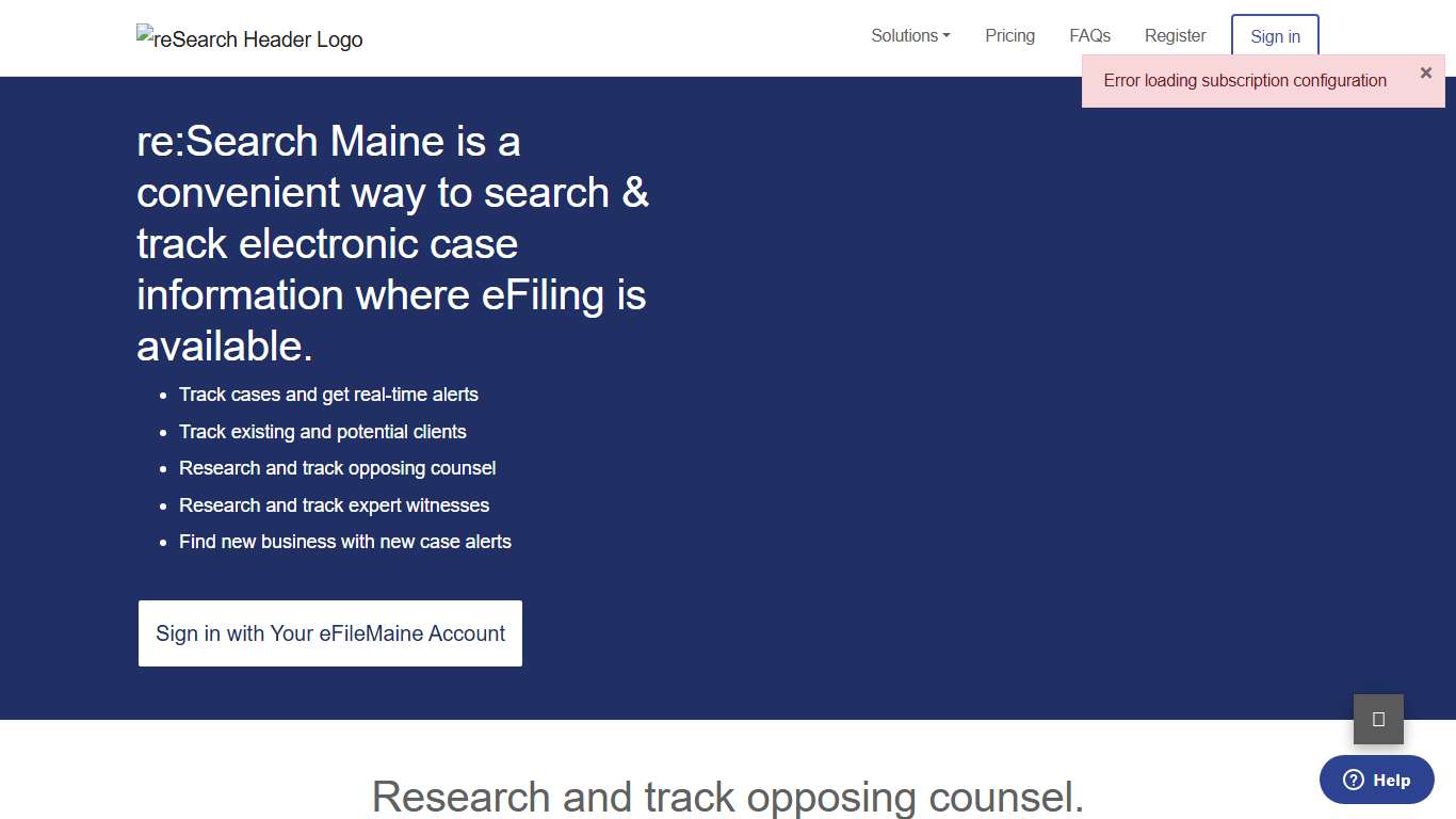 re:SearchMaine